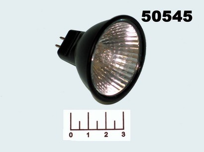 Лампа галогенная 220V 50W GU5.3 Foton black