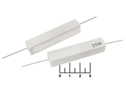 Резистор 1 кОм 25W SQP-25
