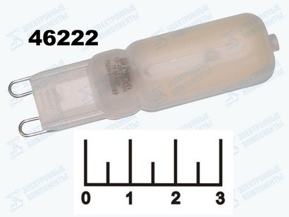 Лампа светодиодная 220V 7W G9 4000K белый матовая LED 24 Feron LB-431 (25756)