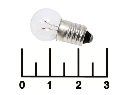 Лампа 6V 0.3A E10