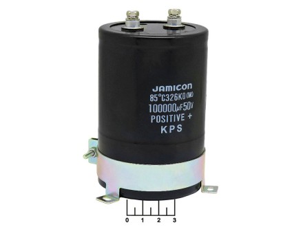 Конденсатор электролитический ECAP 100000мкФ 50В 100000/50V 77115 85C (KPS)