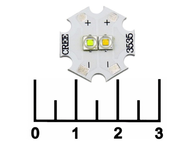 Светодиод LED 3W белый 3W белый теплый 3.5V 700mA XP-E2