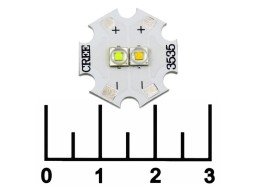 Светодиод LED 3W белый 3W белый теплый 3.5V 700mA XP-E2