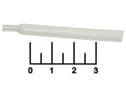 Термоусадочная трубка 3.0/1.0мм (термоусадка) 1м ТУТ (прозрачная)