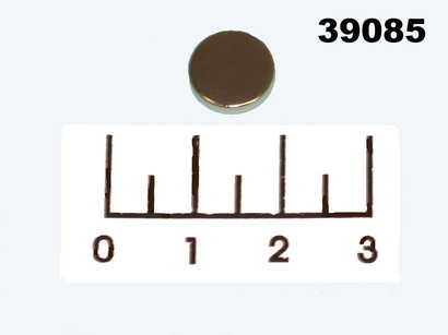 Магнит D 10*2 диск неодимовый (~0.9кг)