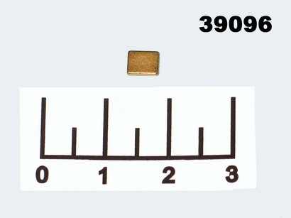 Магнит P 5*4*1 прямоугольник неодимовый gold (~0.35кг)