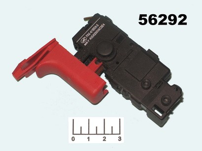 Кнопка для электроинструмента FA2-4/1BEK-5 красная 6A (№142)