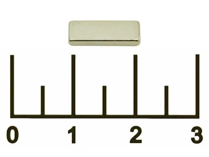 Магнит P 12*4*2 прямоугольник неодимовый