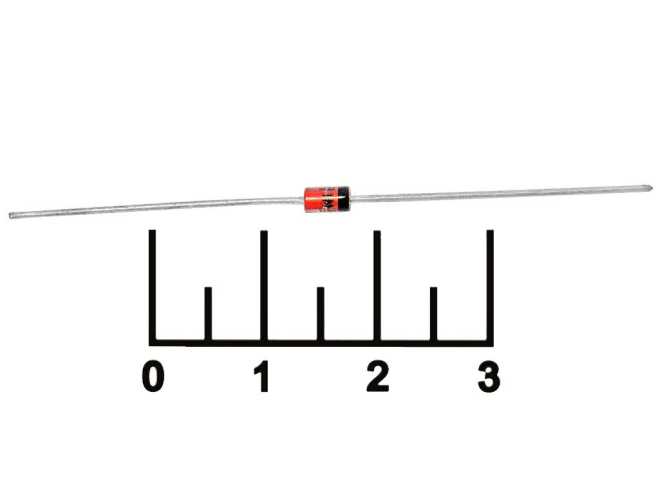 Стабилитрон 3V6 1W 1N4729A DO41