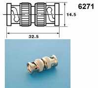 Переходник BNC 2 штекера