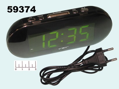 Часы цифровые VST-717-2 зеленые