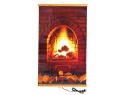 Электрообогреватель настенный 500W Камин