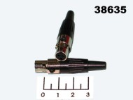 Разъем mini XLR гнездо на кабель (12-0138)