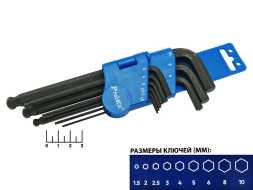 Набор шестигранников 8PK-028 Proskit (9 штук)