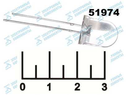 Светодиод LED DFL-10003URC-10