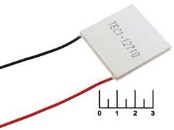 Элемент Пельтье TEC1-12710 40*40*4 15V 8A t-разность 67 гр.(DIY-5499)