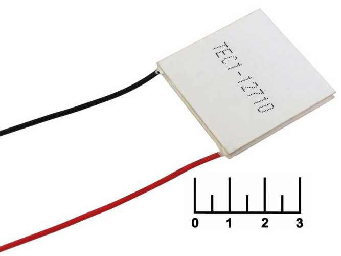 Элемент Пельтье TEC1-12710 40*40*4 15V 8A t-разность 67 гр.(DIY-5499)