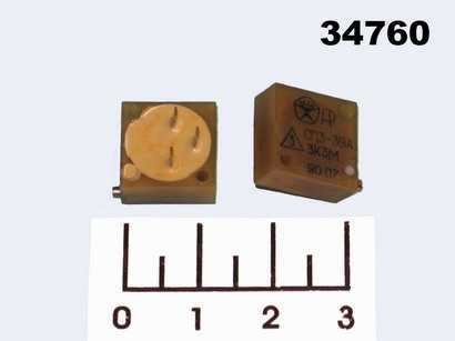 Резистор подстроечный СП3-39А 1 15 кОм (+123)