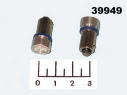 Лампа светодиодная 12V 0.5W BA9S синяя