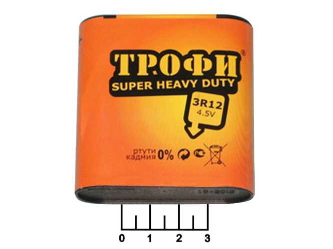 Батарейка 3R12-4.5V Трофи