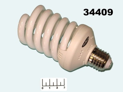 Лампа энергосберегающая 35W E27 4000K белый витая Космос T4 (62*165)