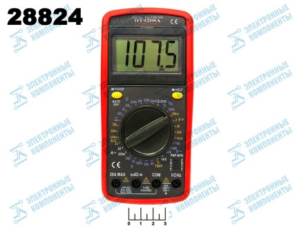 Мультиметр DT-9208A (auto off)