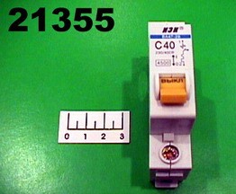Автоматический выключатель 40A 1-полюсный ВА47-29 ИЭК