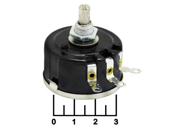 Резистор переменный 47 кОм 3W WX111(030)