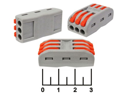 Соединитель кабеля 3-й (4.0) PCT-2-3 PCT-223