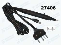 Шнур к прибору с крокодилами