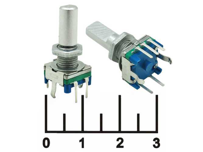 Энкодер EC11-20F с кнопкой