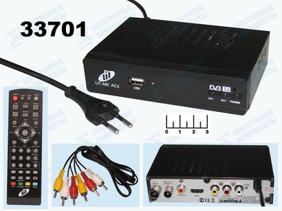 Ресивер цифровой телевизионный DVB-T2 Lit Air2 AC3 + медиаплеер