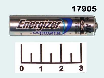 Батарейка AAA-1.5V Energizer Ultimate Lithium FR03 (ААА)