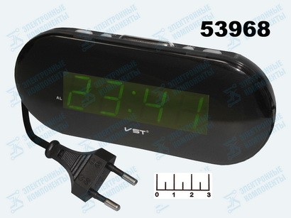Часы цифровые VST-715-2 зеленые