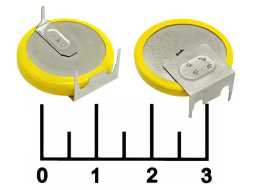 Аккумулятор ML2032 3V с выводами Maxell (2032-T25)