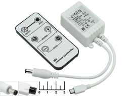 Диммер для светодиодной ленты 12-24V/4A + ПДУ CDM04CESB