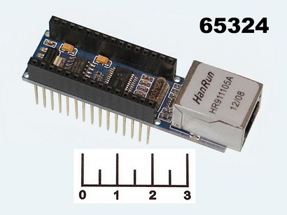 Радиоконструктор Arduino ethernet shield nano V1.0 плата расширения