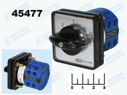 Выключатель 660/10A КПУ11-10/2079 (0-1-2-3 1P) (SQ0715-0117) TDM