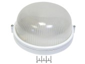 Светильник для сауны E27 IP54 круглый белый Camelion 1302S НБП 03-60-001