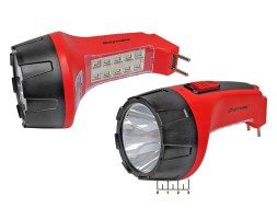 Фонарь 1 светодиод + кемпинг аккумуляторный Спутник AFP630