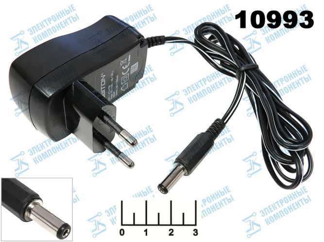 Зарядное устройство 6V 0.6A LAC6-600 Robiton (5.5*2.1)