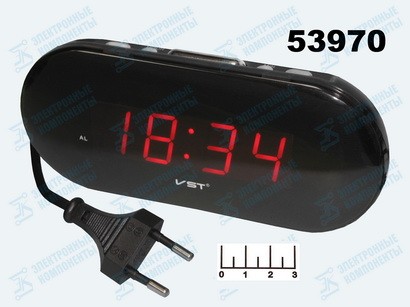 Часы цифровые VST-715-1 красные
