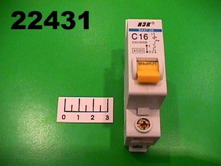 Автоматический выключатель 16A 1-полюсный ВА47-29 ИЭК (характеристика С)