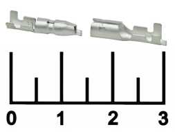 Клемма круглая в комплекте 4мм луженая
