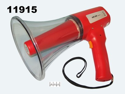 Мегафон ручной ER-3S с сиреной (6*АА)