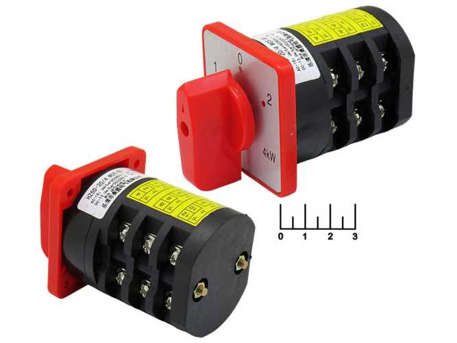 Выключатель пакетный HZ5D-20/4 20A 500V M05(B)