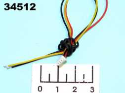 Разъем 3pin гнездо mini на проводе 15см шаг 1.25мм