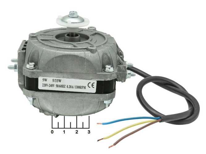 Двигатель для обогревателей 220V 5-33W (1300-1550 об/мин) (010376A)