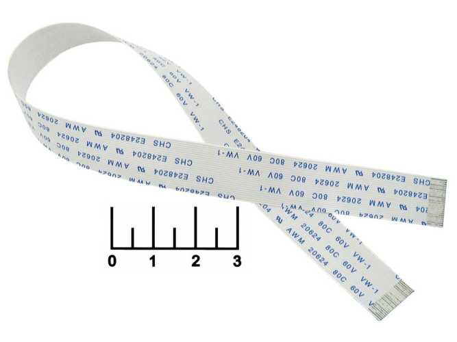 Шлейф 250*13 24pin шаг 0.5мм