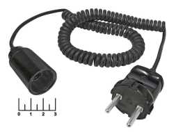 Светильник-переноска 220V E14 2м